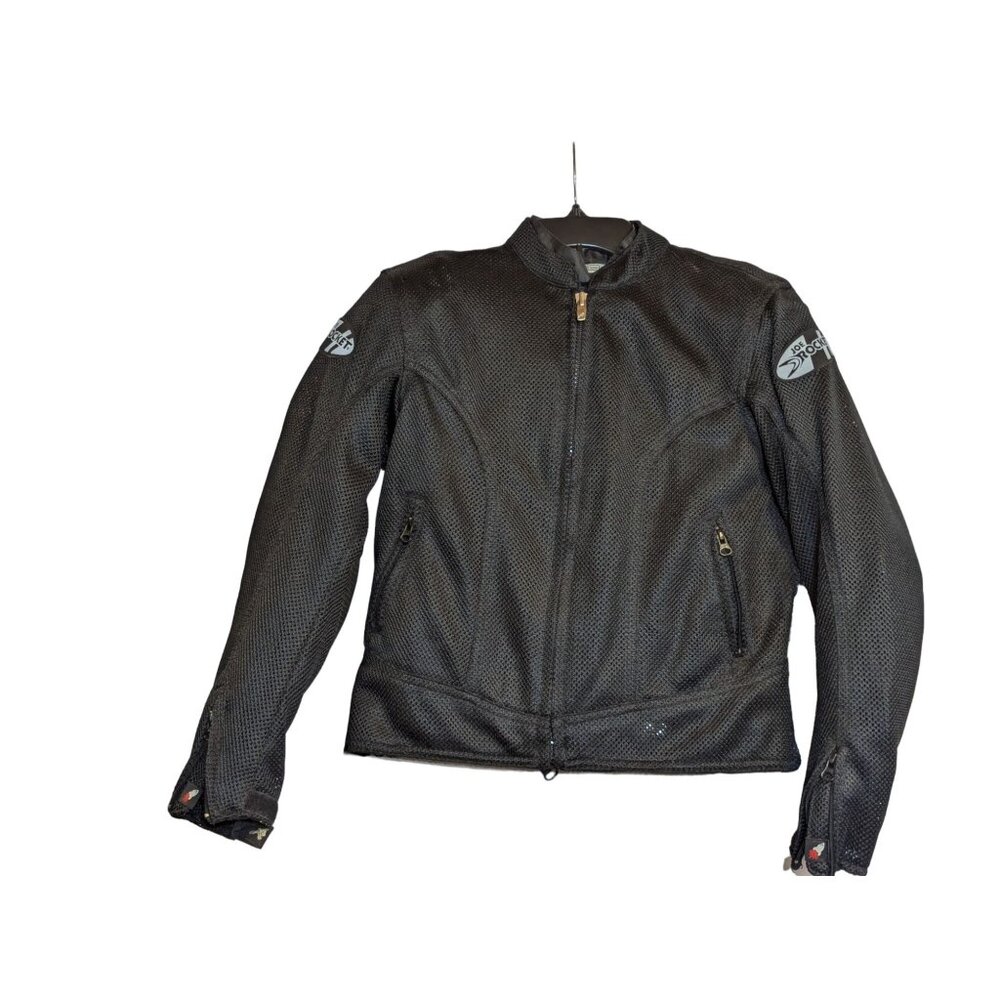 Joe Rocket Womens Motorcycle Jacket Mesh Armor Black S Zip in Lining